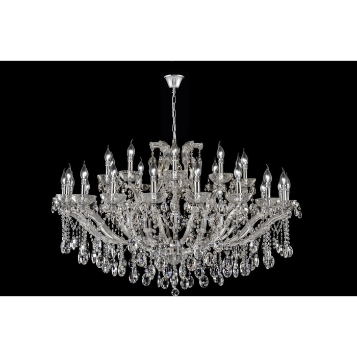 

Люстра Crystal Lux, Hollywood 2010/330, E14, 30х40 Вт, 80х120х120 см, цвет хром