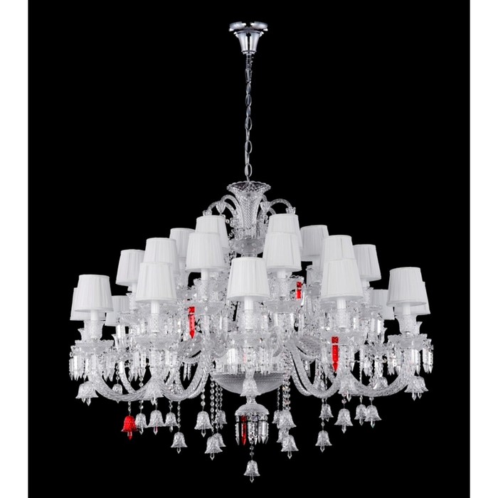 

Люстра Crystal Lux, Princess 2760/330, E14, 30х60 Вт, 105х125х125 см, цвет хром