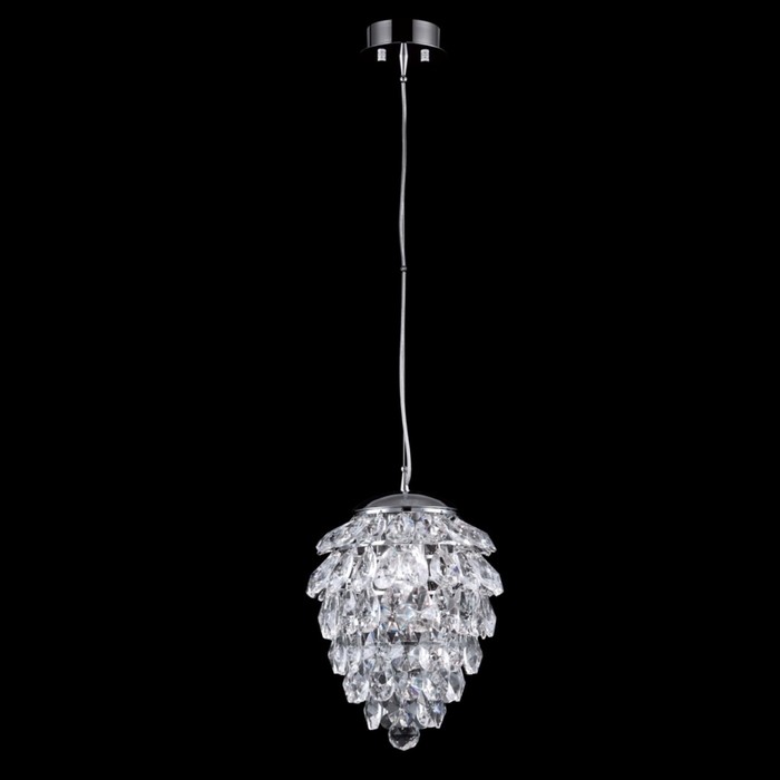 

Светильник подвесной Crystal Lux, Charme 1373/202, G9, 2х40 Вт, 20х15х15 см, цвет хром