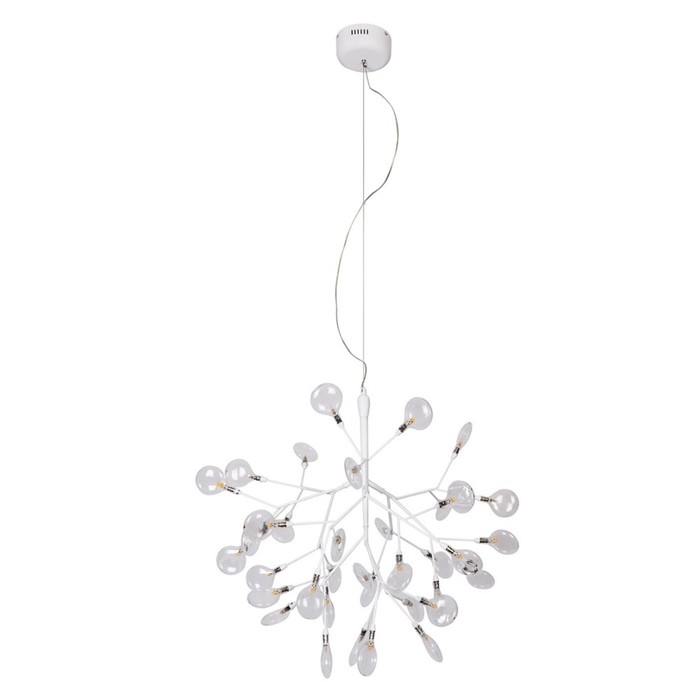 

Светильник подвесной Crystal Lux, Evita 1691/236, G4, 36х1 Вт, 60х72х72 см, цвет белый