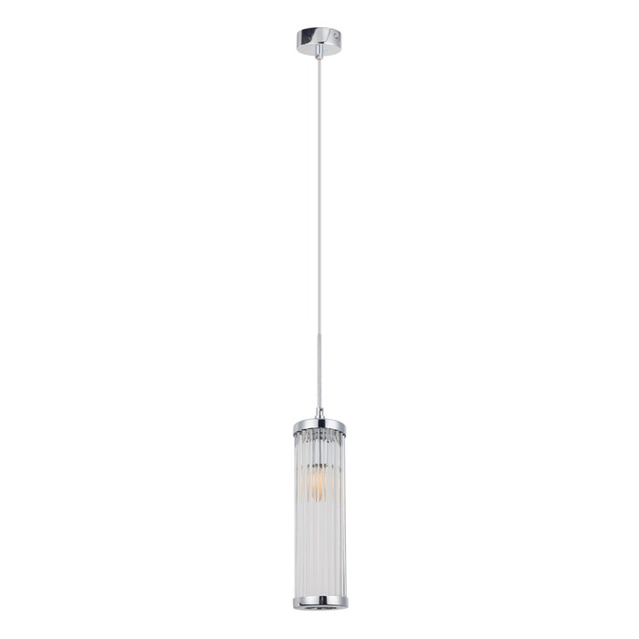 

Светильник подвесной Crystal Lux, Tadeo 3030/201, E14, 1х40 Вт, 34х10х10 см, цвет хром