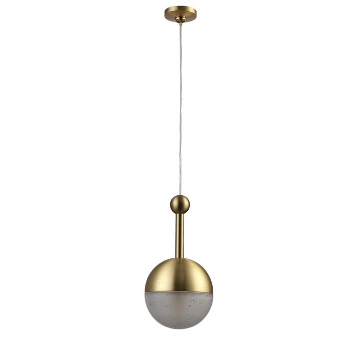 

Светильник подвесной Crystal Lux, Truena 3240/201, G9, 1х5 Вт, 19х10х10 см, цвет бронза