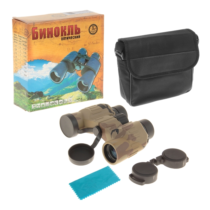Бинокль "Отряд" 8х32, окуляр круглый