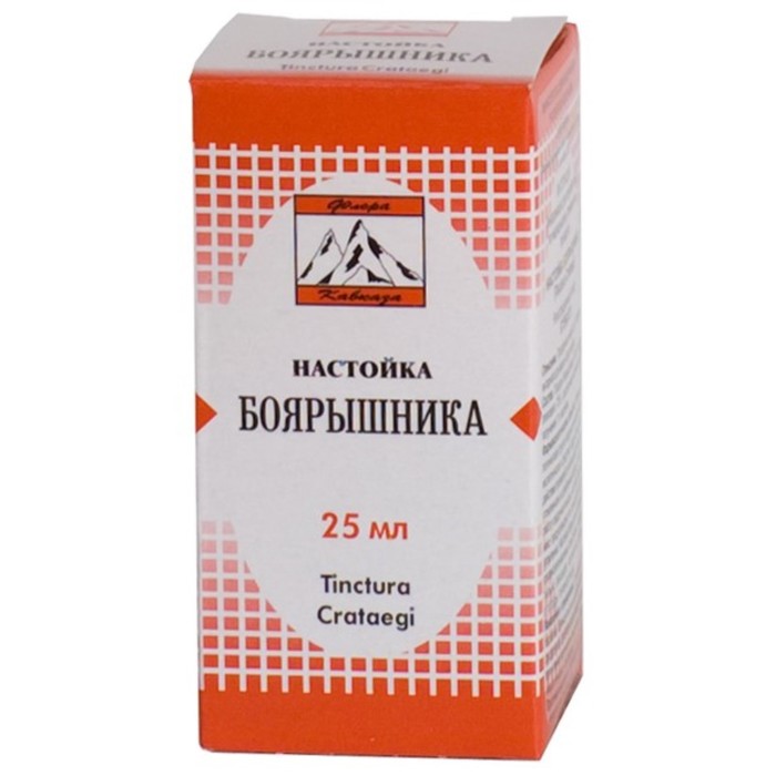 

Боярышника настойка фл. 25 мл