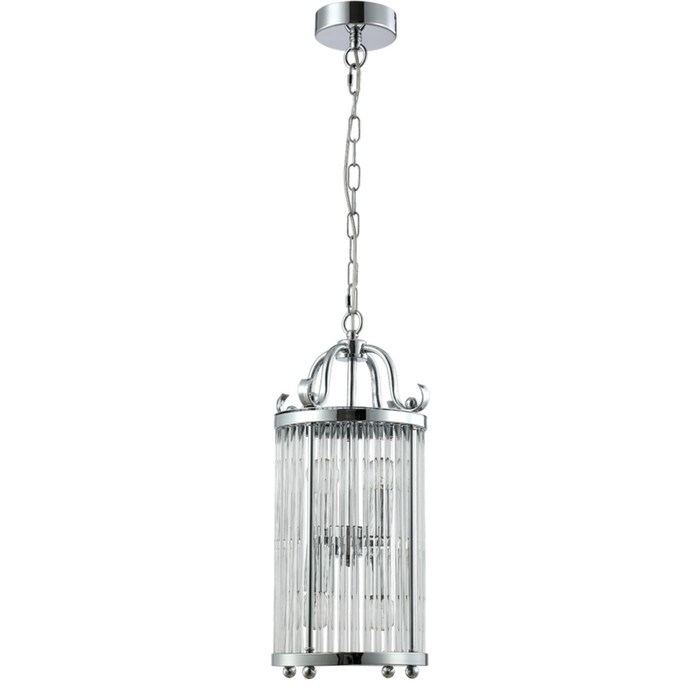 

Светильник подвесной Crystal Lux, Tadeo 3030/204, E14, 4х40 Вт, 51х23х23 см, цвет хром