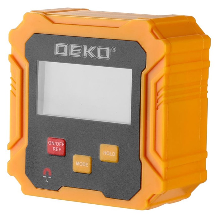Угломер цифровой DEKO DKAM01, магнитное основание, диапазон 4 x 90°, точность ± 0.2°