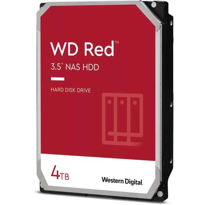 

Жесткий диск WD SATA-III 4TB WD40EFAX NAS Red (5400rpm) 256Mb 3.5"