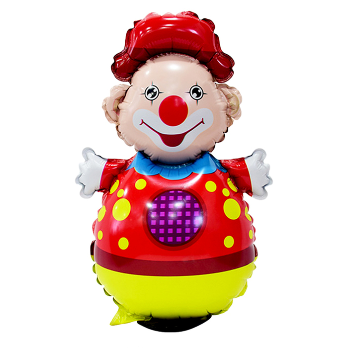Шар фольгированный 18 «Неваляшка-клоун» неваляшка fanny toys клоун 17 13 см