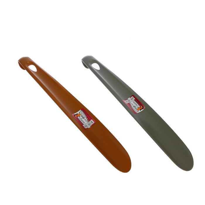 Рожок для обуви 41 см "Мега", цвет МИКС