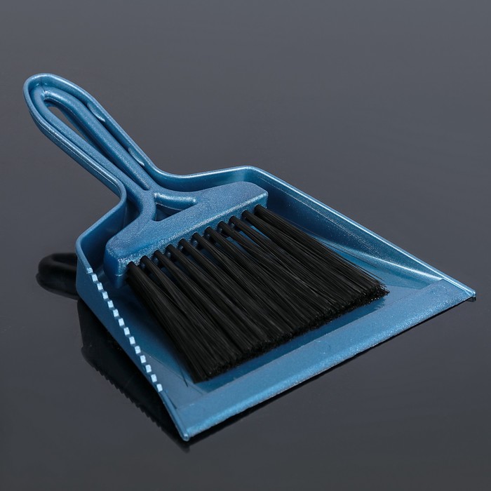 Набор для уборки "Кристи", щетка с совком, цвет МИКС