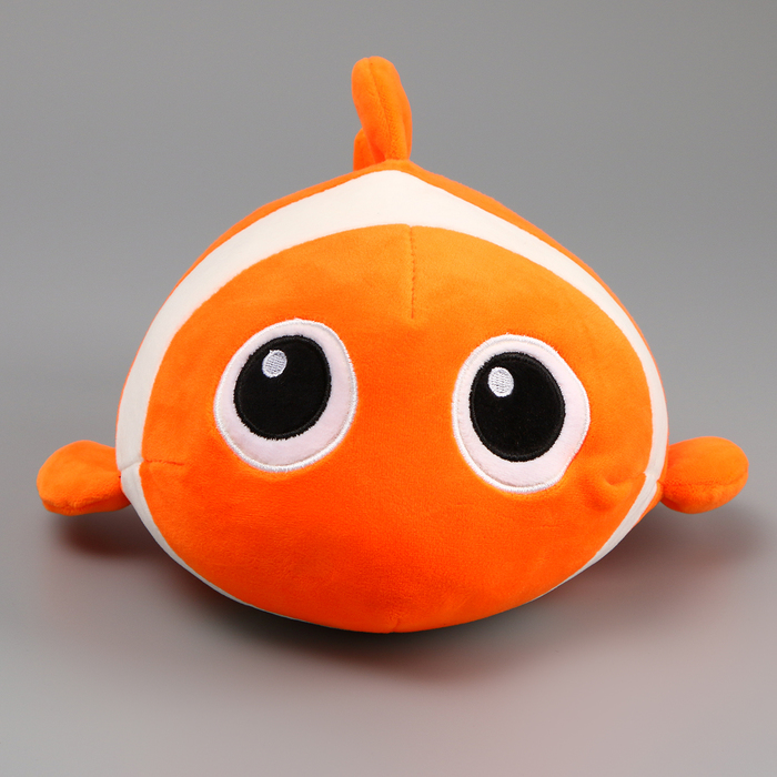 

Мягкая игрушка «Рыбка», 19 см, цвет оранжевый