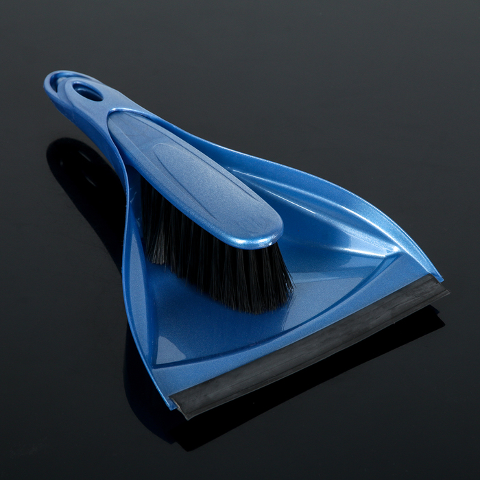 Набор для уборки "Премиум", щетка с совком, цвет МИКС