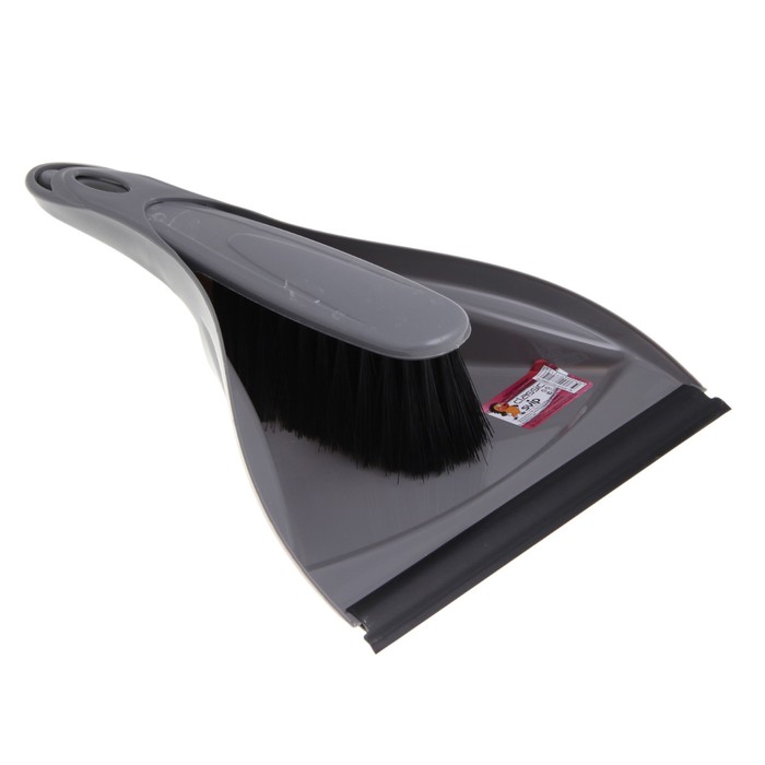 Набор для уборки "Премиум", щетка с совком, цвет МИКС