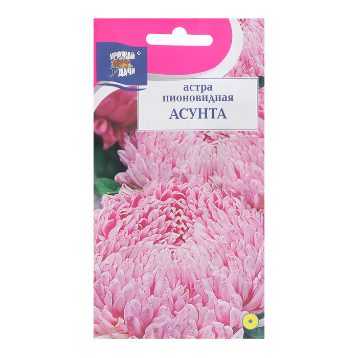 Семена цветов Астра пионовидная Асунта, 0,3 г семена цветов астра пионовидная королева в розовом 0 2 г