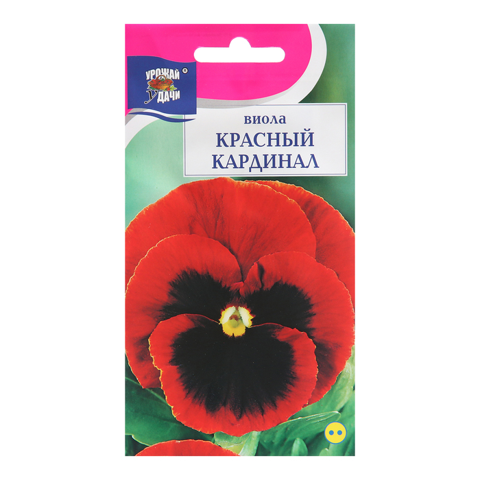 

Семена цветов Виола "Красный кардинал", 0,1 г