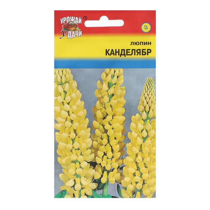 Семена цветов Люпин Канделябр, 0,3г цена и фото