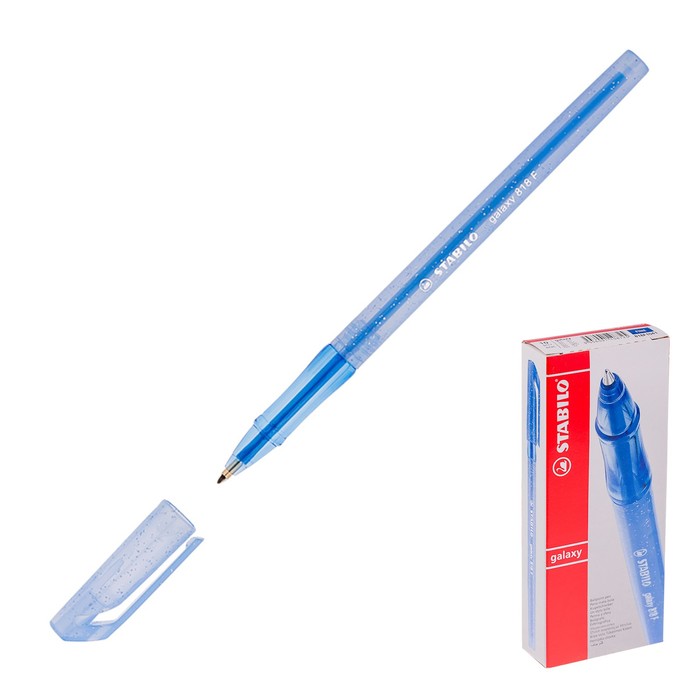 Ручка шариковая Stabilo Galaxy 818, узел 0.5мм, чернила синие