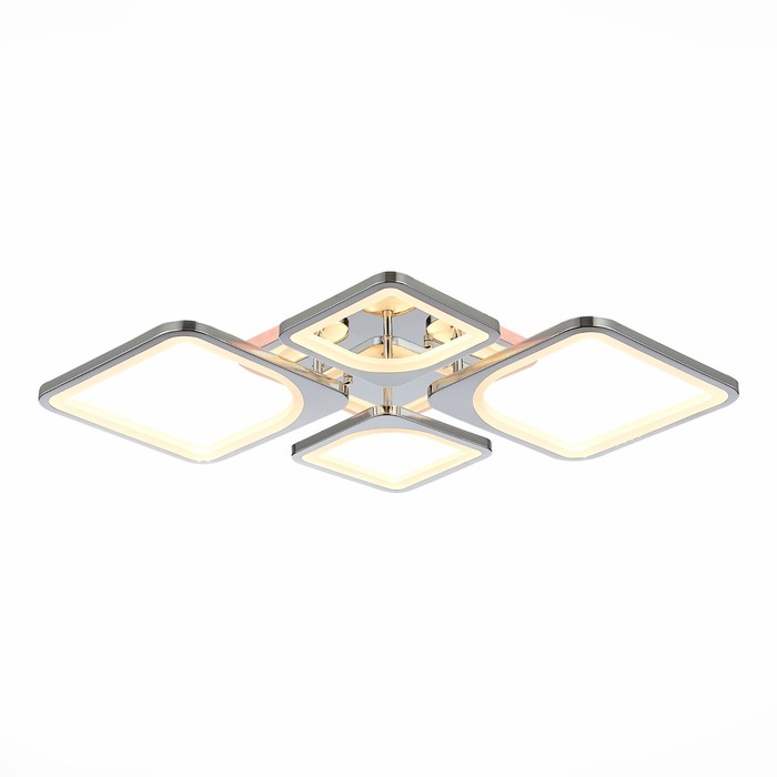 

Светильник потолочный Evoled. SLE500312-04RGB. Giura. 1х112 Вт, LED, 3000-6000K, 8640 Lm, 73х50х7,5 см, цвет хром