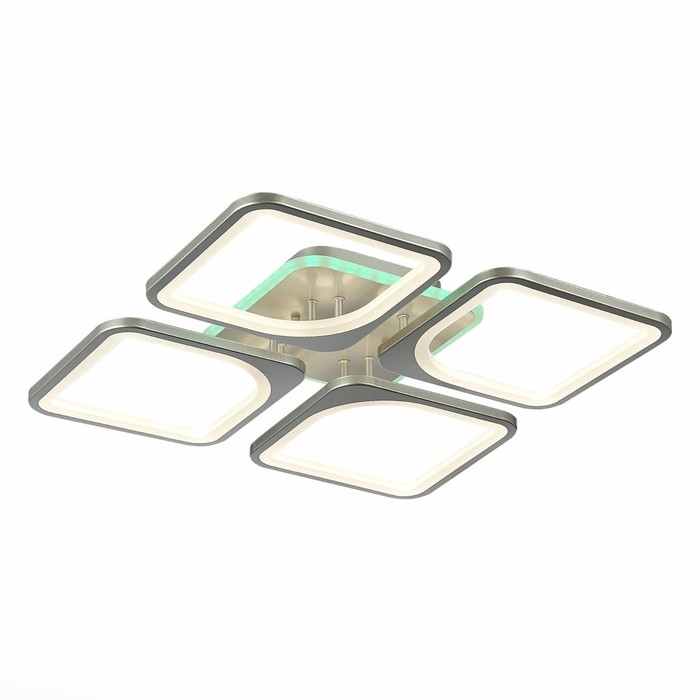 

Светильник потолочный Evoled. SLE500492-04RGB. Valia. 1х136 Вт, LED, 3000-6000K, 10368 Lm, 55х55х7,5 см, цвет серебристый