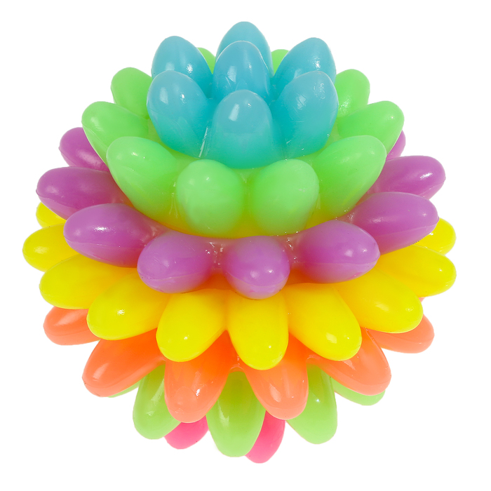 Мяч световой «Коралл», цвета МИКС мяч световой коралл цвета микс 12 штук