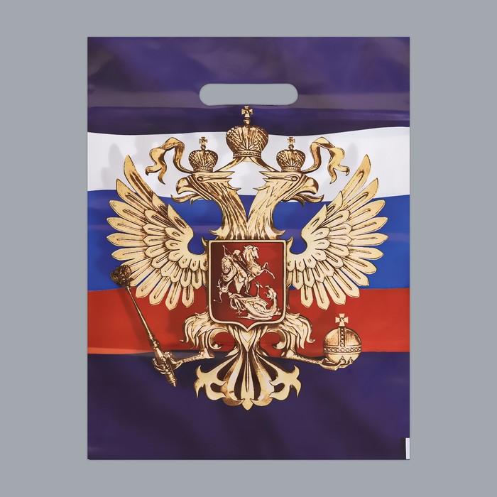 

Пакет подарочный "Моя Россия" 30 х 40 см 50мкм, набор 10 штук