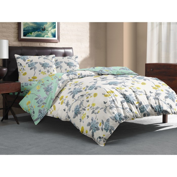

Постельное бельё 2 сп Pure Cotton, размер 200x220 см, 175x215 см, 70x70 см - 2 шт