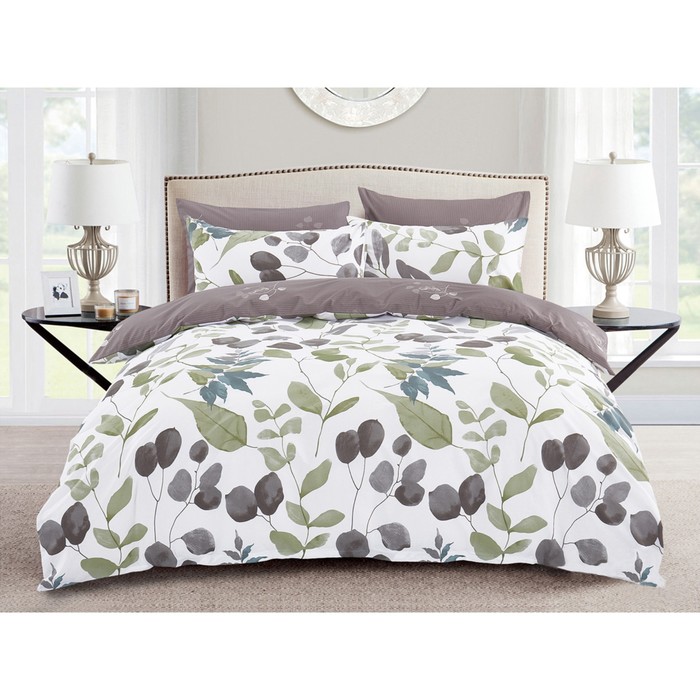 

Постельное бельё 2 сп Pure Cotton, размер 200x220 см, 175x215 см, 70x70 см - 2 шт
