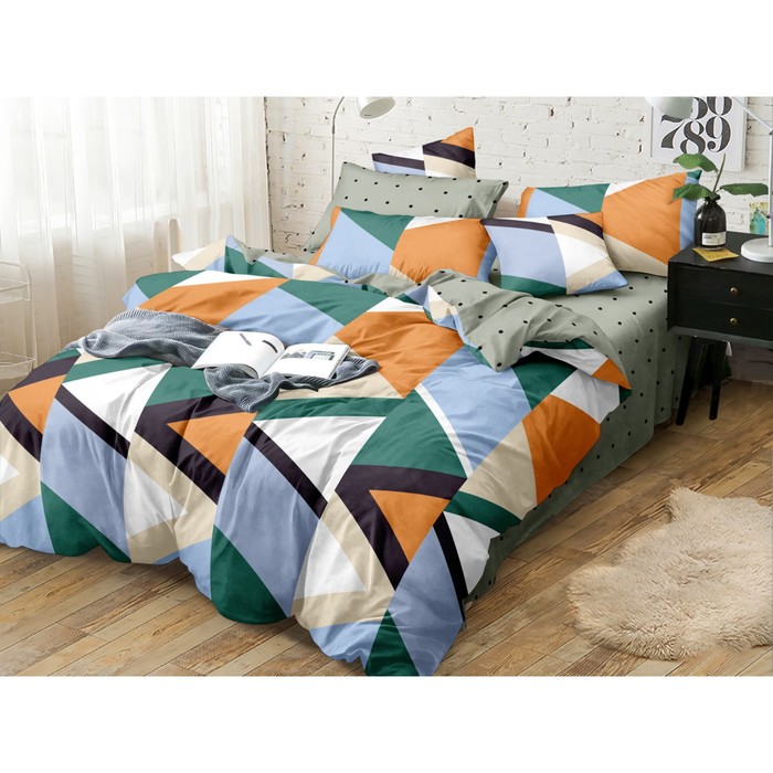 

Постельное бельё евро Pure Cotton, размер 220x240 см, 200x220 см, 50x70 см - 2 шт, 70x70 см - 2 шт
