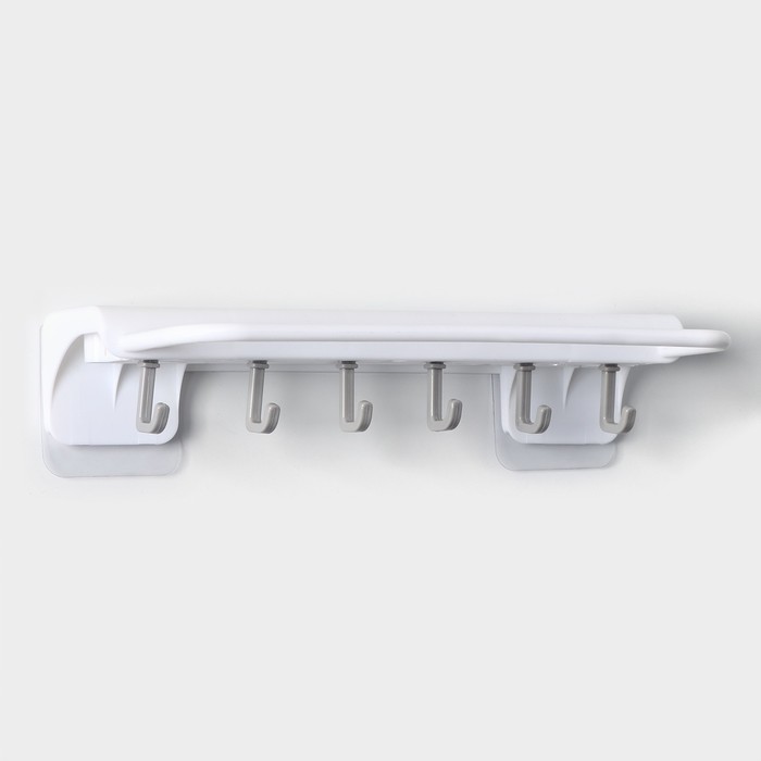 Держатель для ножей и кухонных принадлежностей, 25,5×11×5 см, цвет белый подставка для ванных и кухонных принадлежностей 11×8×9 5 см цвет белый