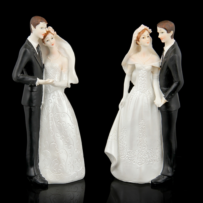 Сувенир "Жених и невеста-торжество" МИКС
