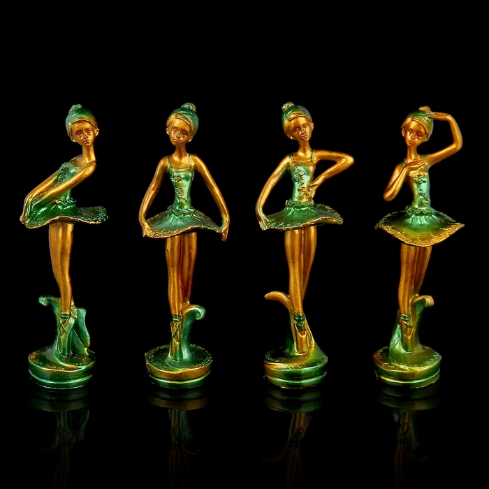 Сувенир "Балерина в зелёной пачке" МИКС