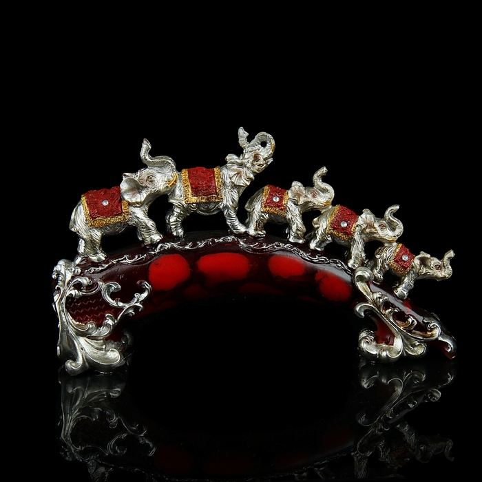 Сувенир "5 слонов на дуге"