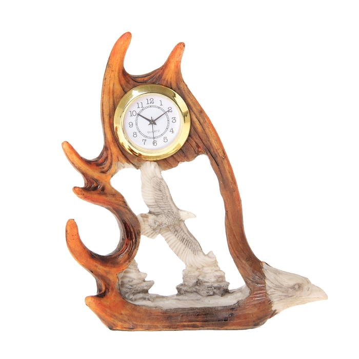 Часы настольные "Орёл в полёте"