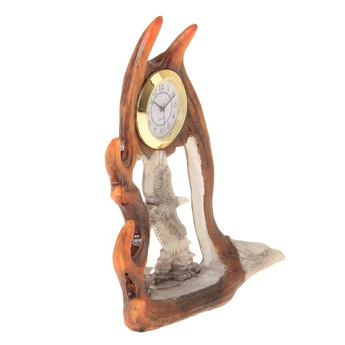 Часы настольные "Орёл в полёте"