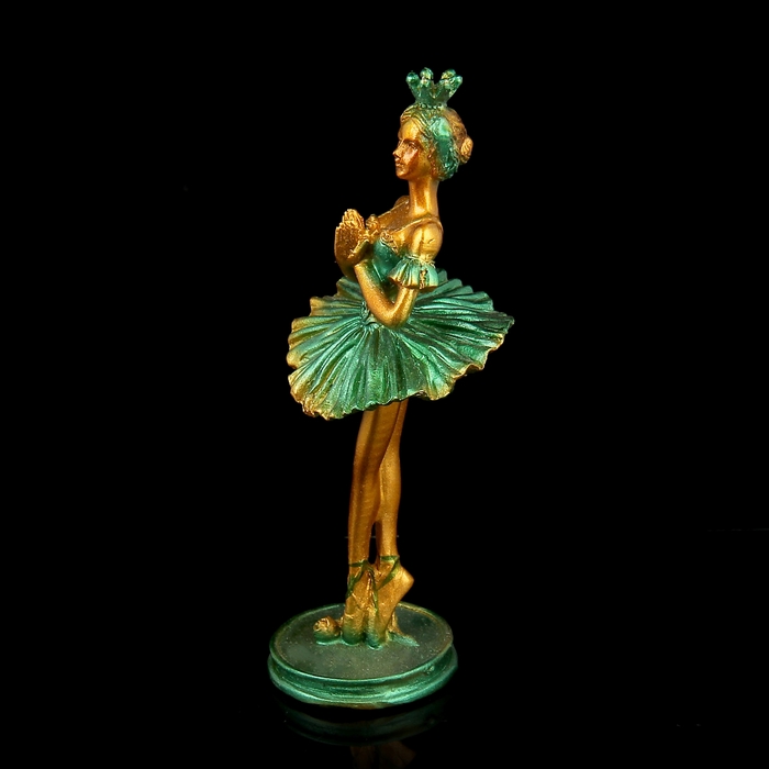 Сувенир "Балерина в зелёной пачке"