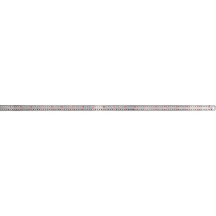 

Линейка измерительная ЭНКОР 10853, металлическая, полированная, 1000 мм