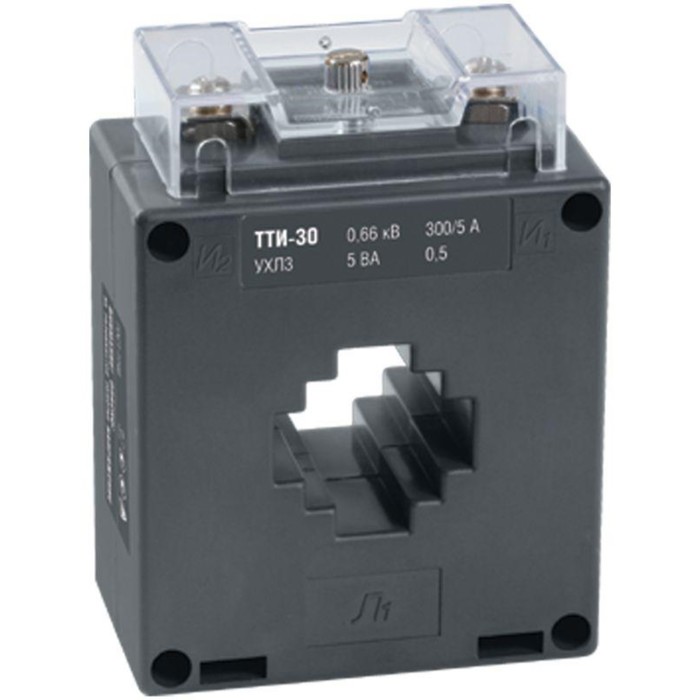 

Трансформатор IEK, ТТИ-30 200/5 А, 5 ВА, класс точности 0.5 S, ITT20-3-05-0200