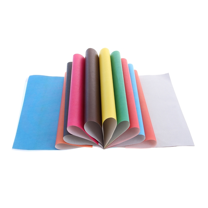 Бумага цветная А4, 16 листов, 8 цветов "Кошечка", газетная