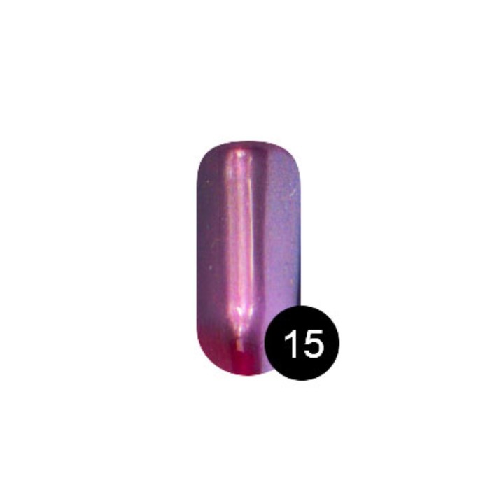Втирка Pole «Северное сияние», №15 тёмно-розовый дизайн pole сияние салатовое