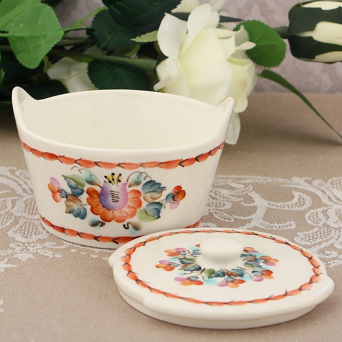 Салатник "Удовольствие" с крышкой, 315 мл