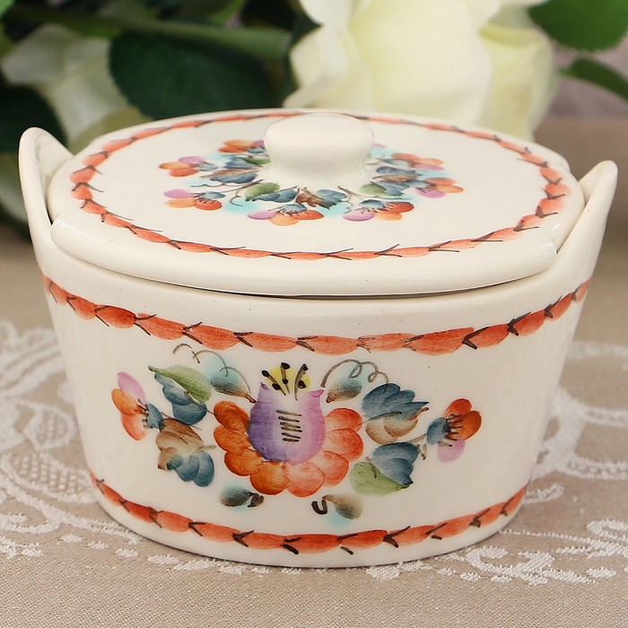 Салатник "Удовольствие" с крышкой, 315 мл