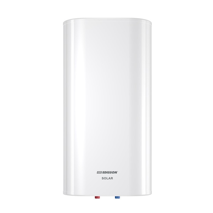 

Водонагреватель EDISSON Solar 50 V, накопительный, 2000 Вт, 50 л, белый