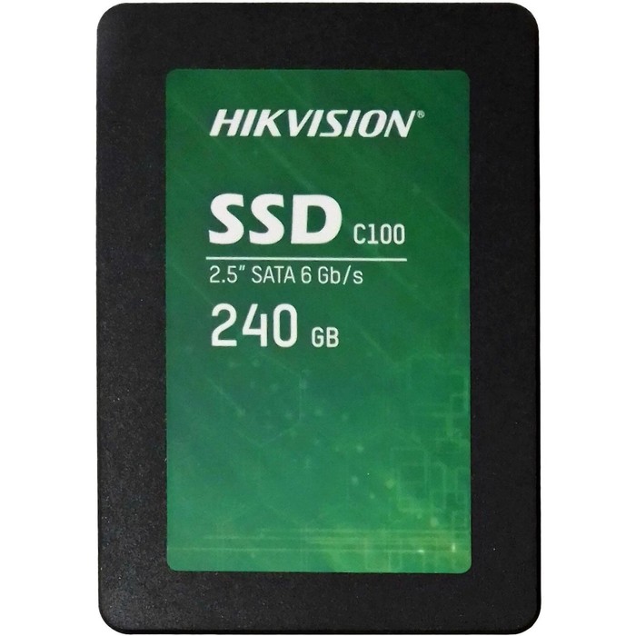 Накопитель SSD Hikvision SATA III 240GB HS-SSD-C100/240G HS-SSD-C100/240G Hiksemi 2.5 накопитель ssd hikvision 240gb с100 series hs ssd c100 240g