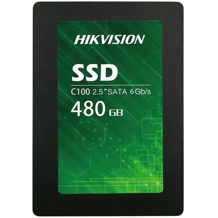 Накопитель SSD Hikvision SATA III 480GB HS-SSD-C100/480G HS-SSD-C100/480G Hiksemi 2.5 накопитель ssd hikvision sata iii 240gb hs ssd c100 240g hs ssd c100 240g hiksemi 2 5