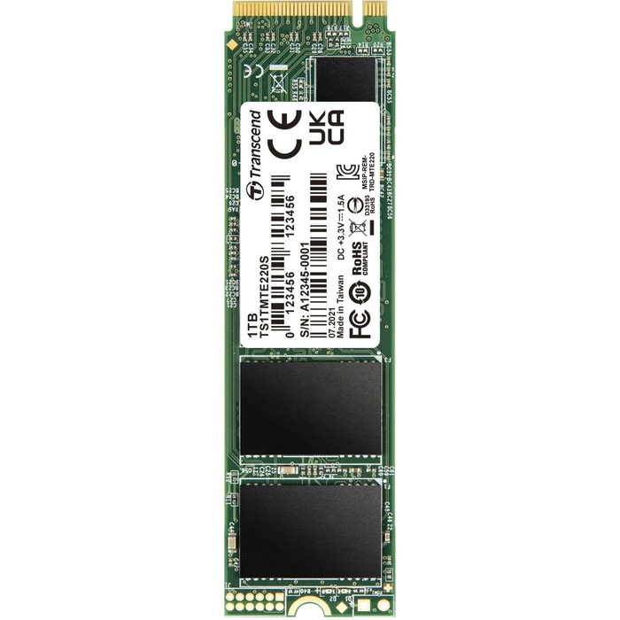

Накопитель SSD Transcend PCIe 3.0 x4 1TB TS1TMTE220S M.2 2280