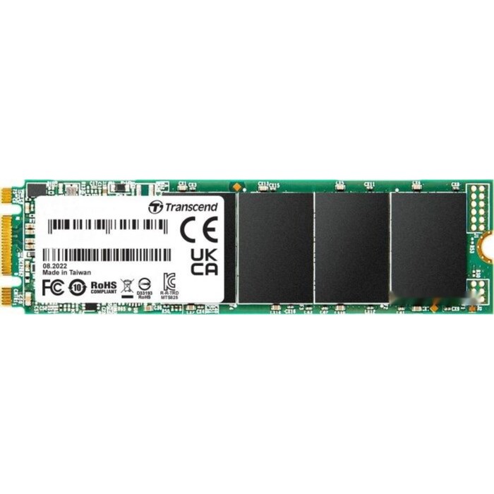 

Накопитель SSD Transcend SATA III 250GB TS250GMTS825S 825S M.2 2280 0.3 DWPD