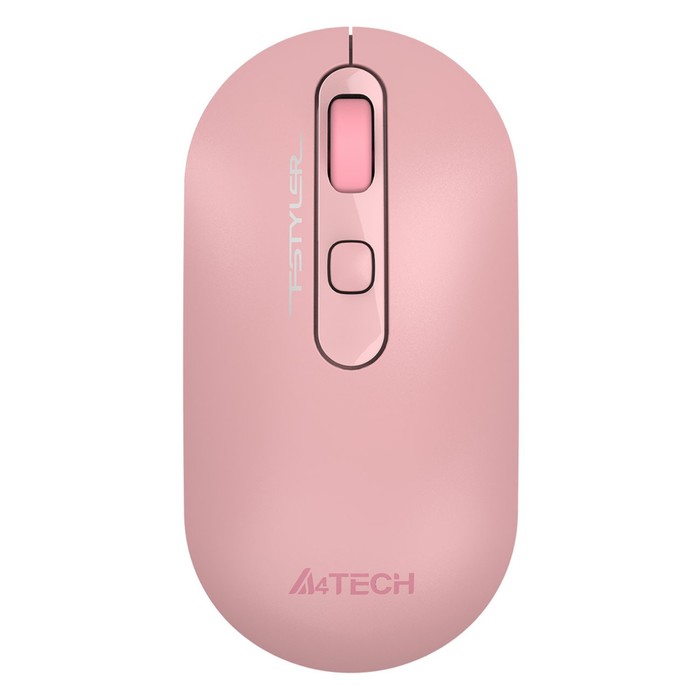 цена Мышь A4Tech Fstyler FG20 розовый оптическая (2000dpi) беспроводная USB для ноутбука (4but) 1029444