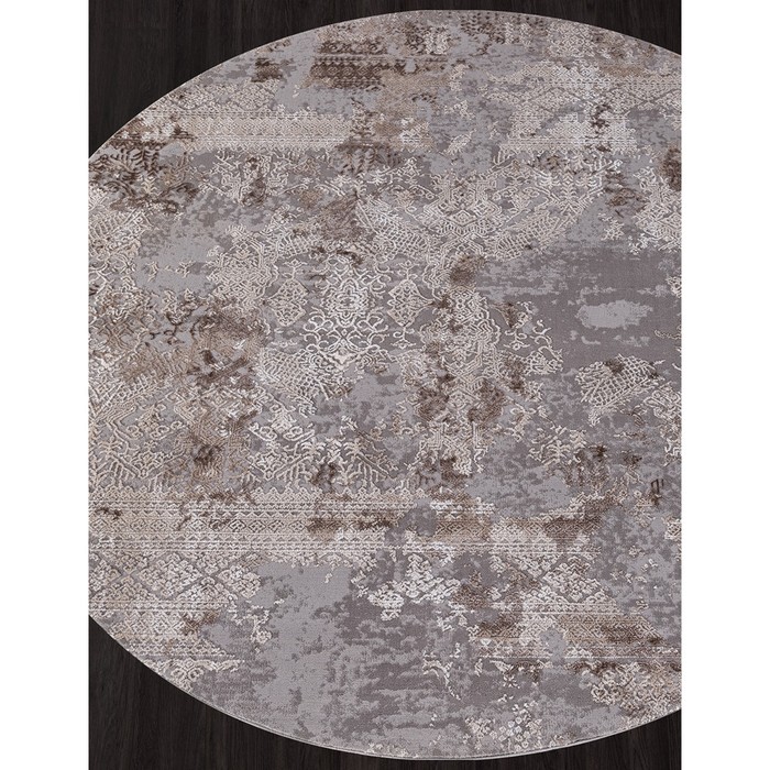 

Ковёр круглый Armina 03851c, размер 240x240 см, цвет grey-brown