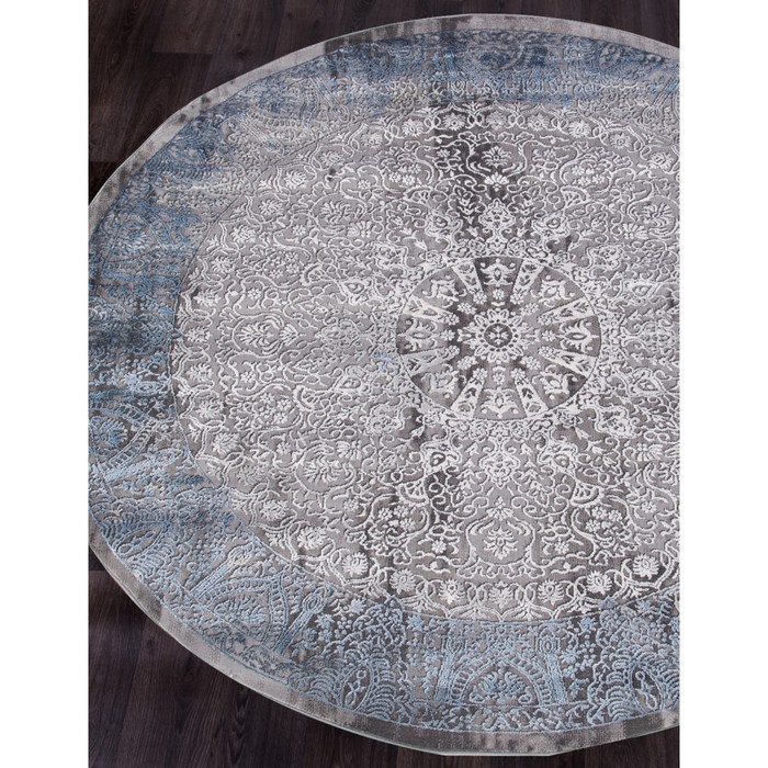 

Ковёр круглый Armina 03878a, размер 160x160 см, цвет blue-blue