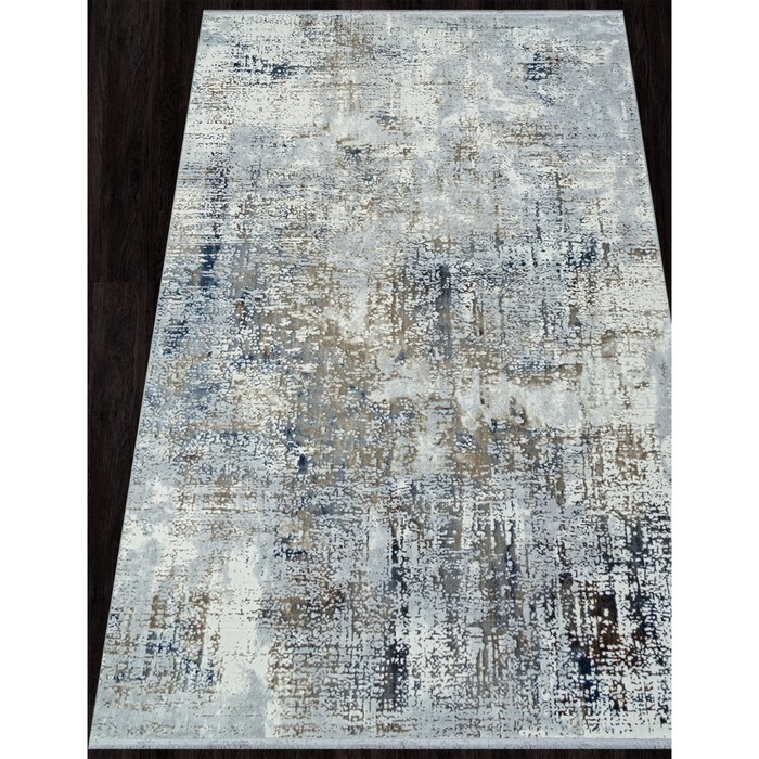 фото Ковёр прямоугольный asadu 00225h, размер 80x150 см, цвет grey fdy-grey hb alpin